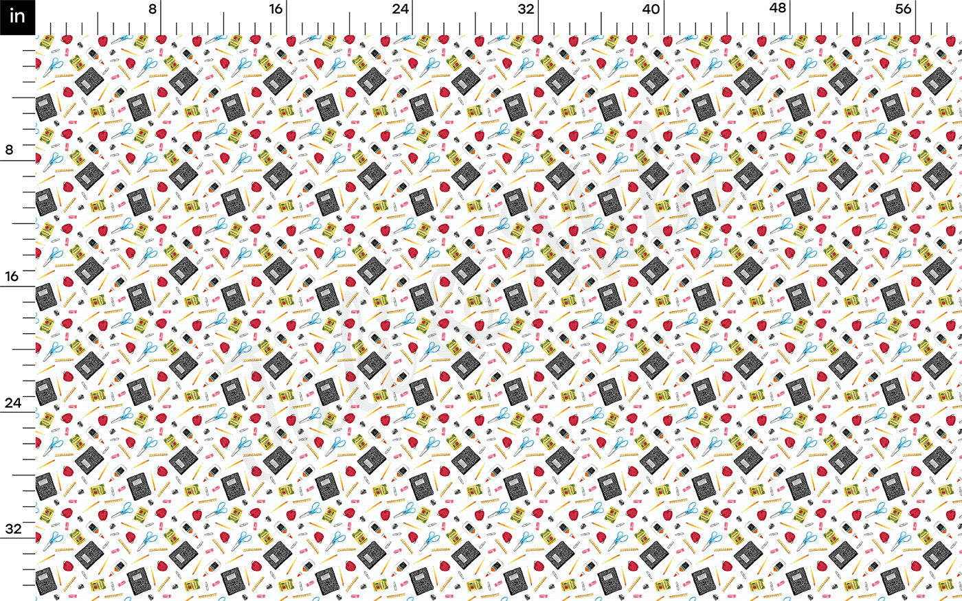 100% Cotton Fabric CTN2367 Back to School