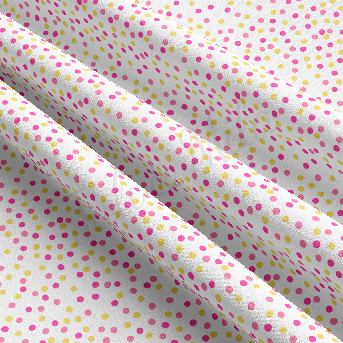 DBP Fabric Double Brushed Polyester DBP2378 Polka Dots