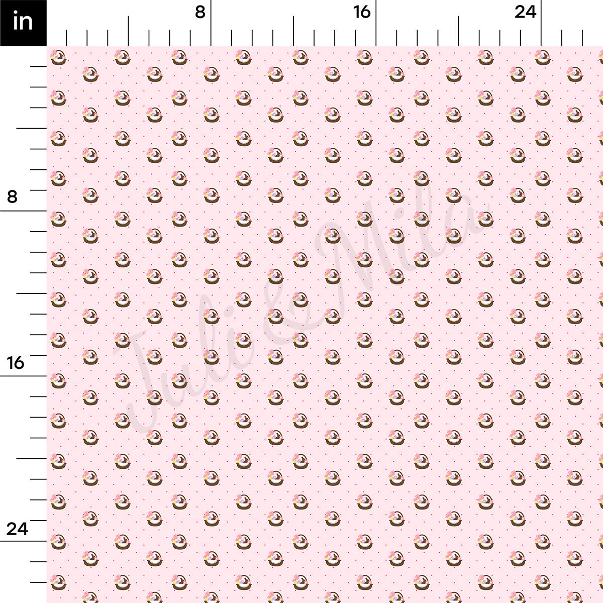 DBP Fabric Double Brushed Polyester DBP2380 Easter