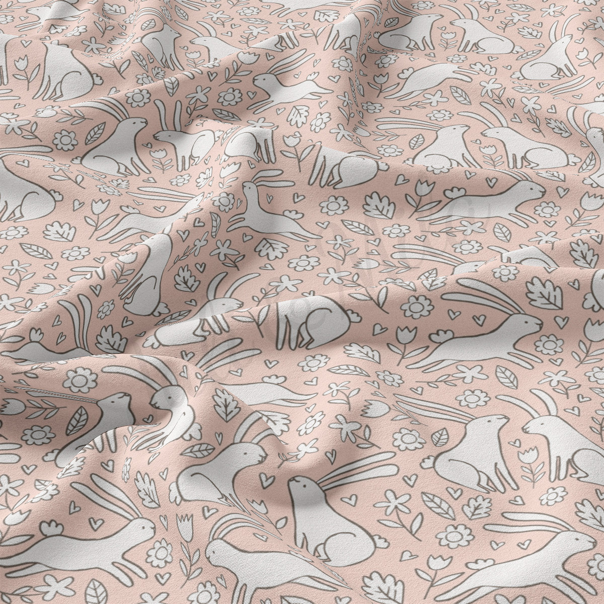 DBP Fabric Double Brushed Polyester DBP2386 Easter