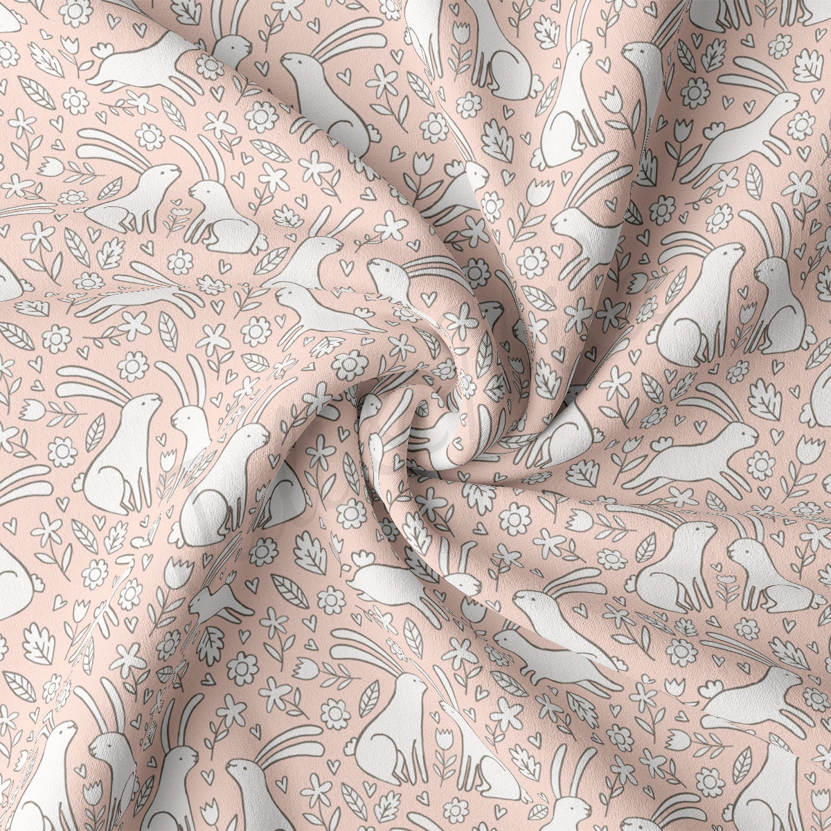 DBP Fabric Double Brushed Polyester DBP2386 Easter