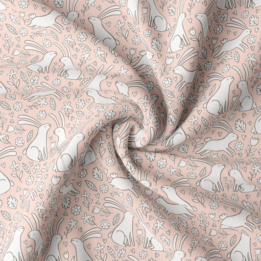 DBP Fabric Double Brushed Polyester DBP2386 Easter