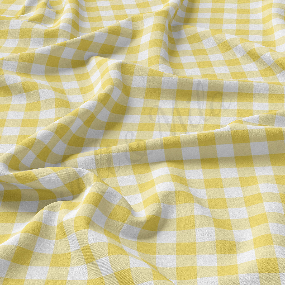 DBP Fabric Double Brushed Polyester DBP2391 Gingham