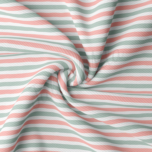 Rib Knit Fabric RBK2400 Stripes