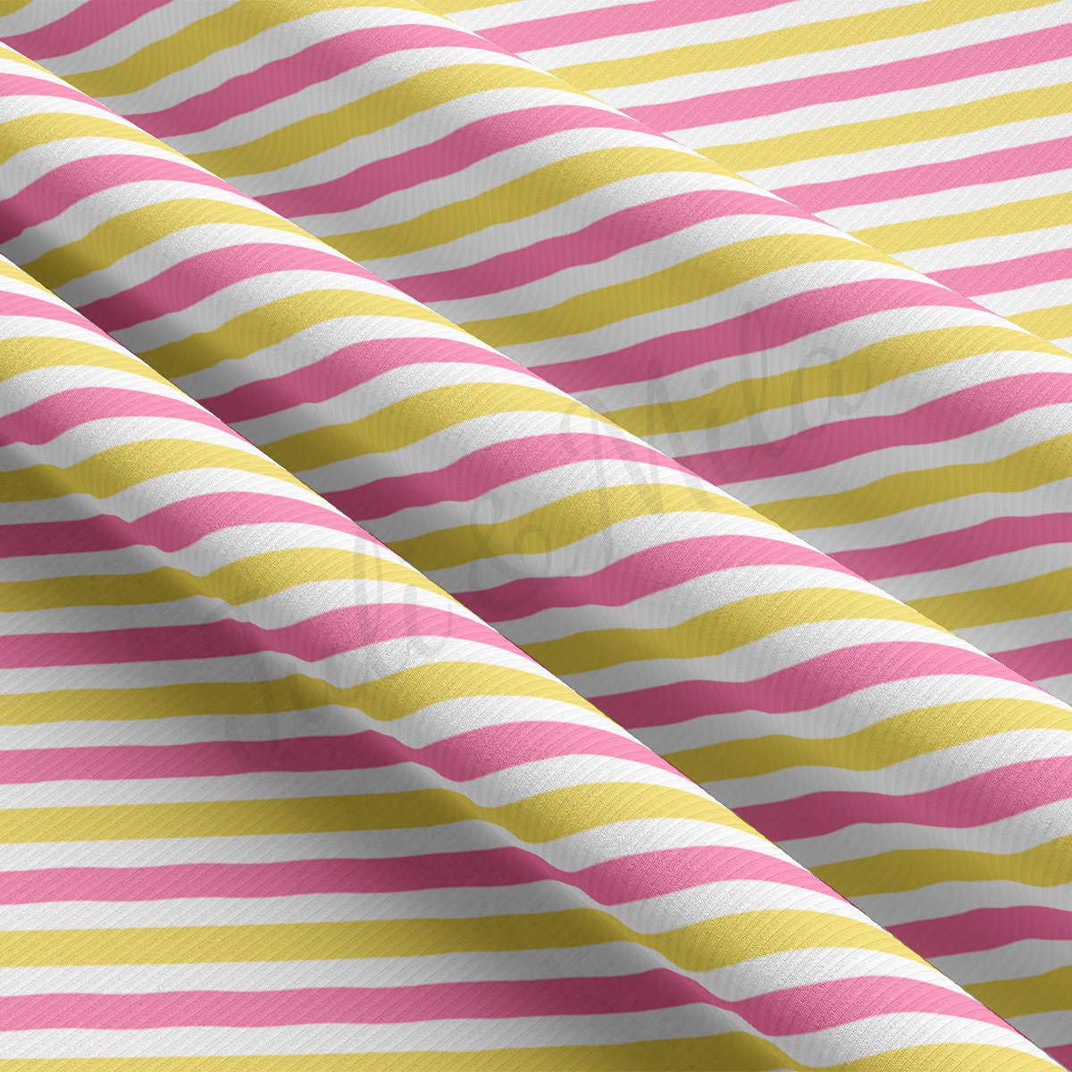 Rib Knit Fabric RBK2414 Stripes