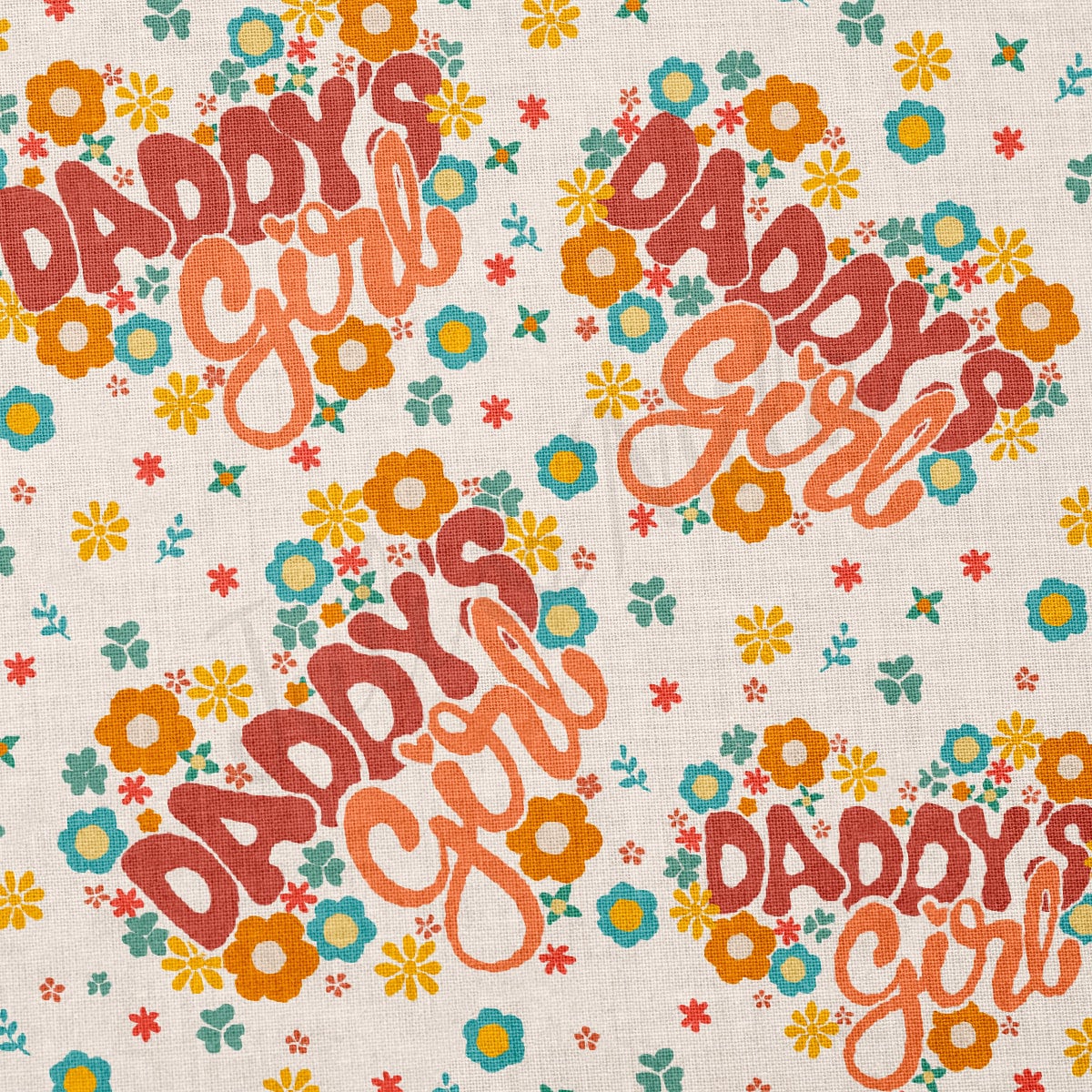 100% Cotton Fabric CTN2516 Daddy's Girl