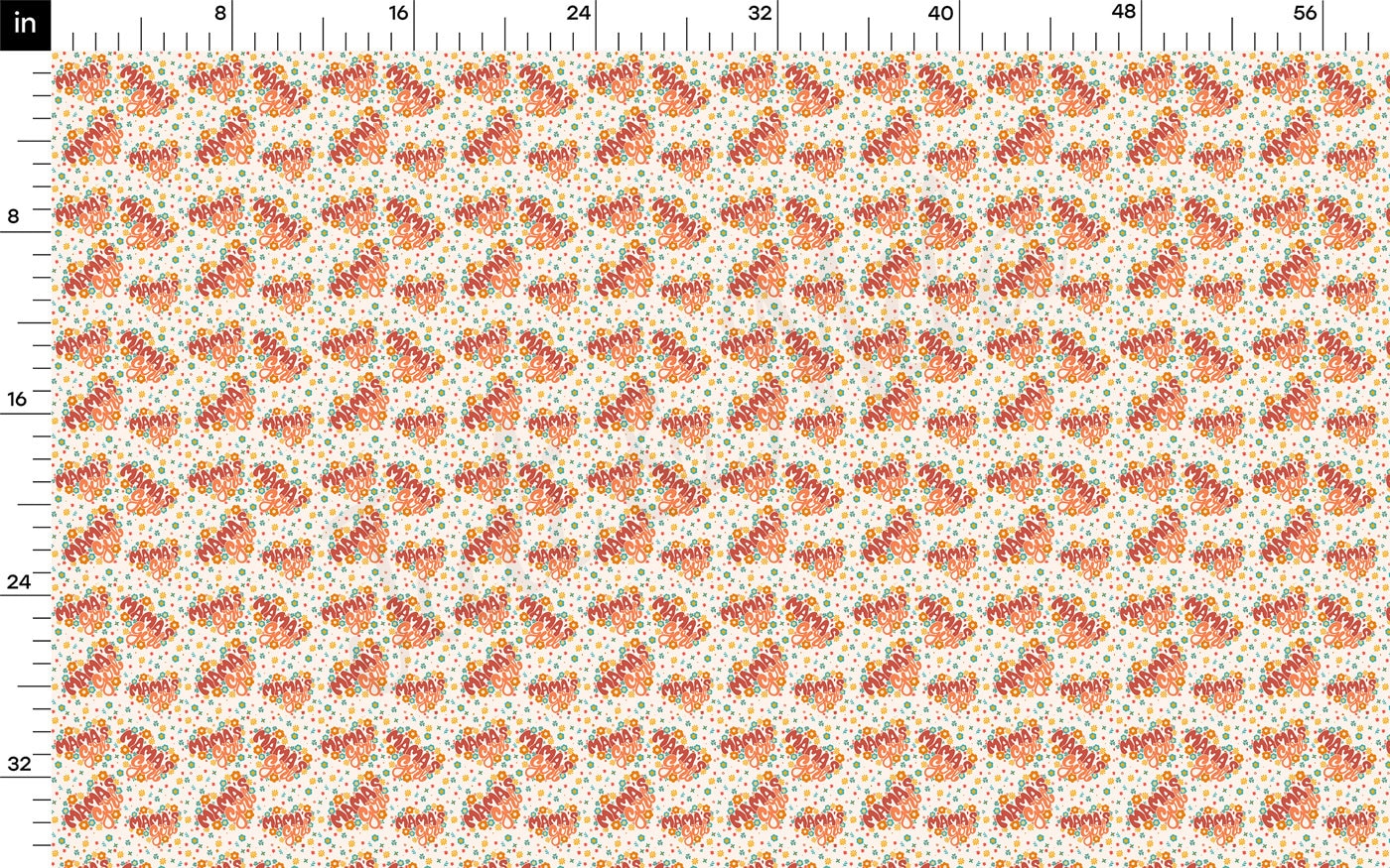 DBP Fabric Double Brushed Polyester DBP2515 Mama's Girl