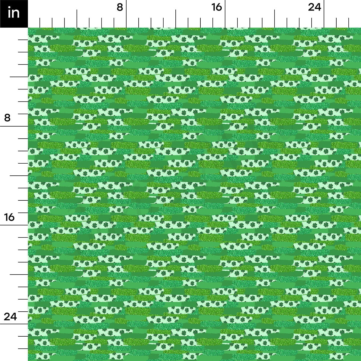 Rib Knit Fabric RBK2505 St. Patrick's Day