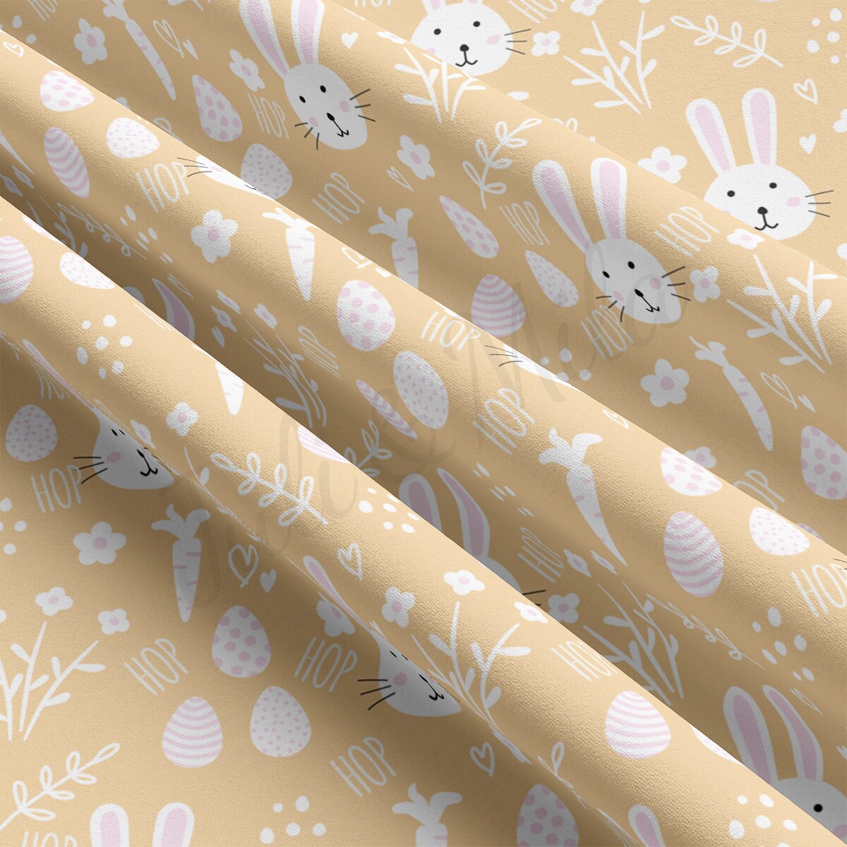 DBP Fabric Double Brushed Polyester DBP2538 Easter