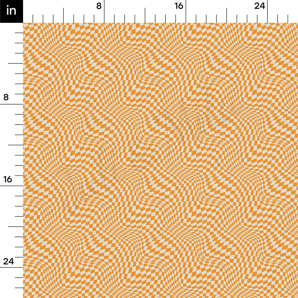 Rib Knit Fabric RBK2534 Wavy Check