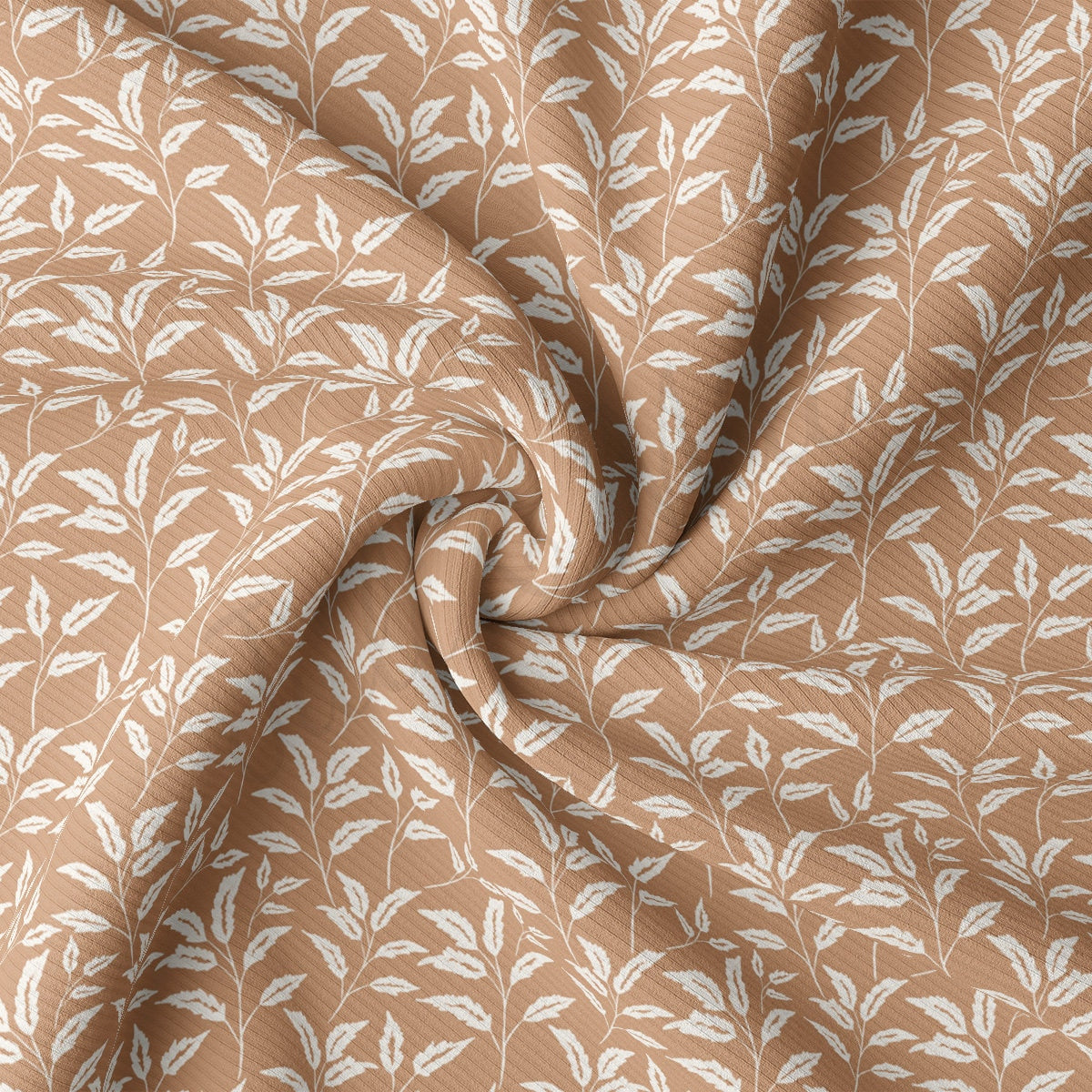 Rib Knit Fabric RBK2559 Floral