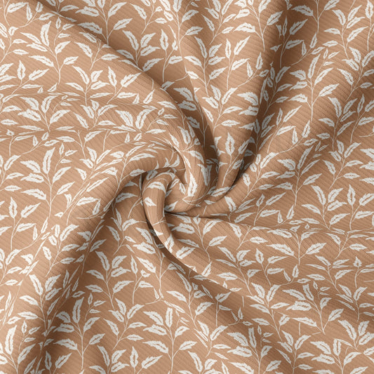 Rib Knit Fabric RBK2559 Floral