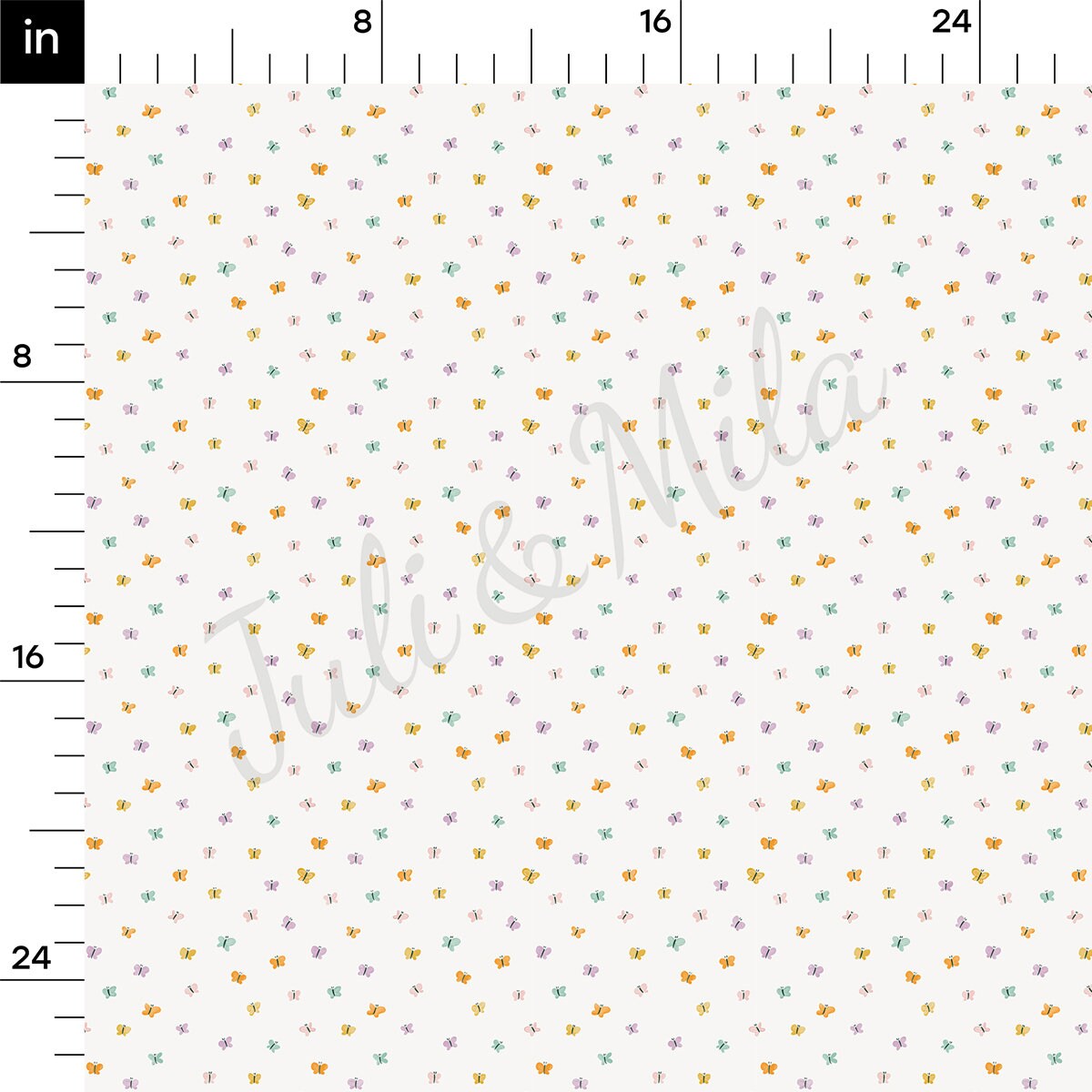 Bullet Fabric AA2449 Butterflies