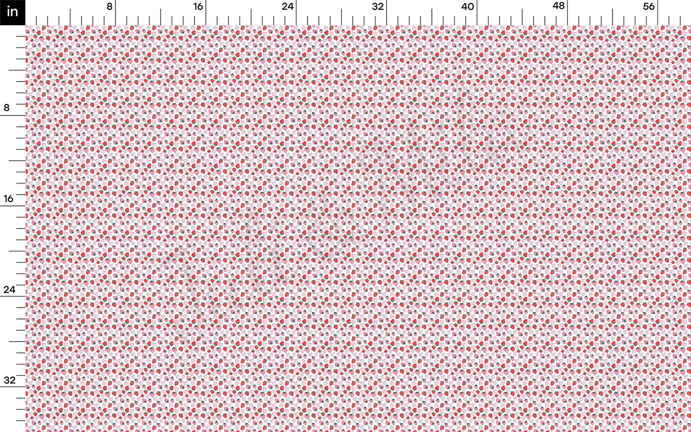 100% Cotton Fabric CTN2471 Strawberries