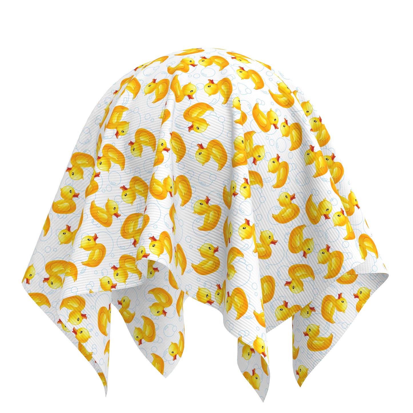 Rib Knit Fabric RBK2587 Ducks
