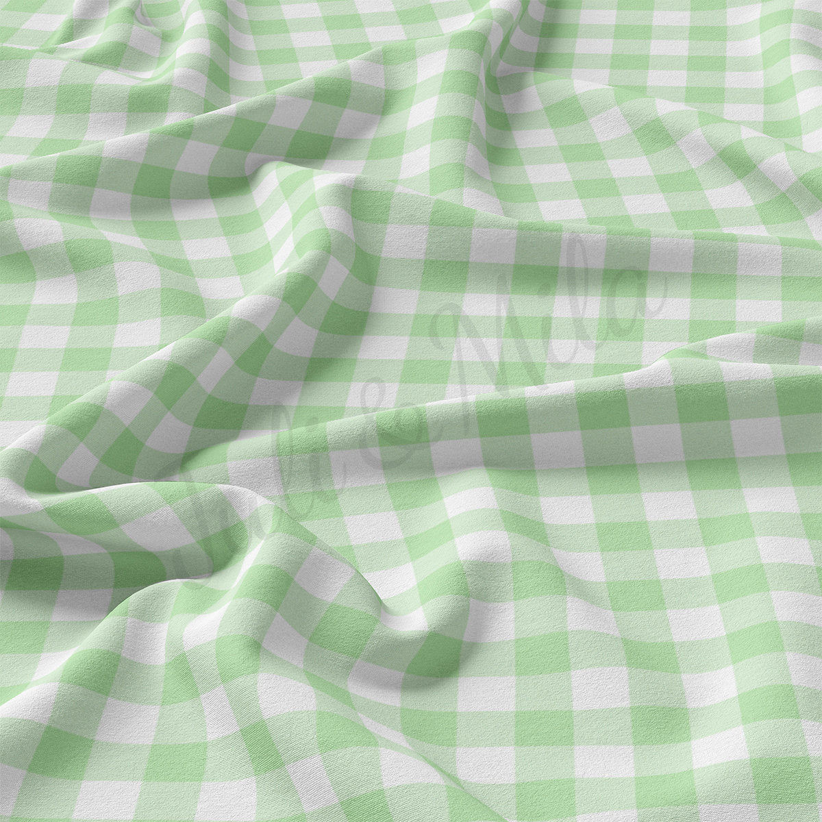 DBP Fabric Double Brushed Polyester DBP2458 Gingham