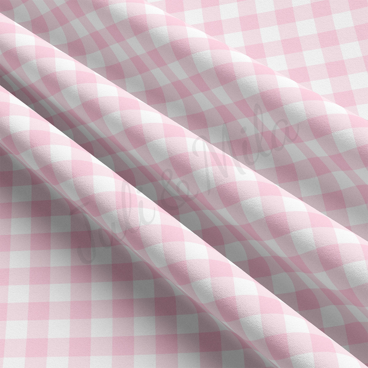 DBP Fabric Double Brushed Polyester DBP2459 Gingham