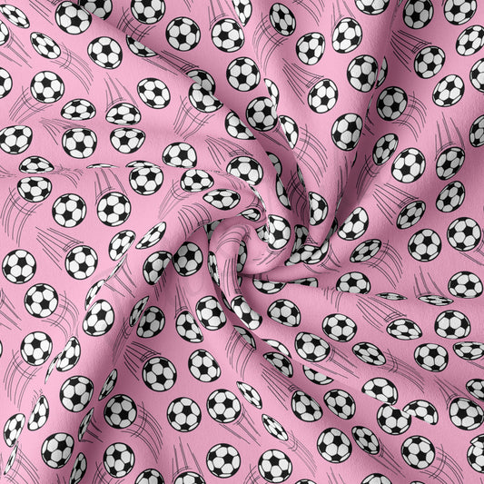 DBP Fabric Double Brushed Polyester DBP2464 Soccer