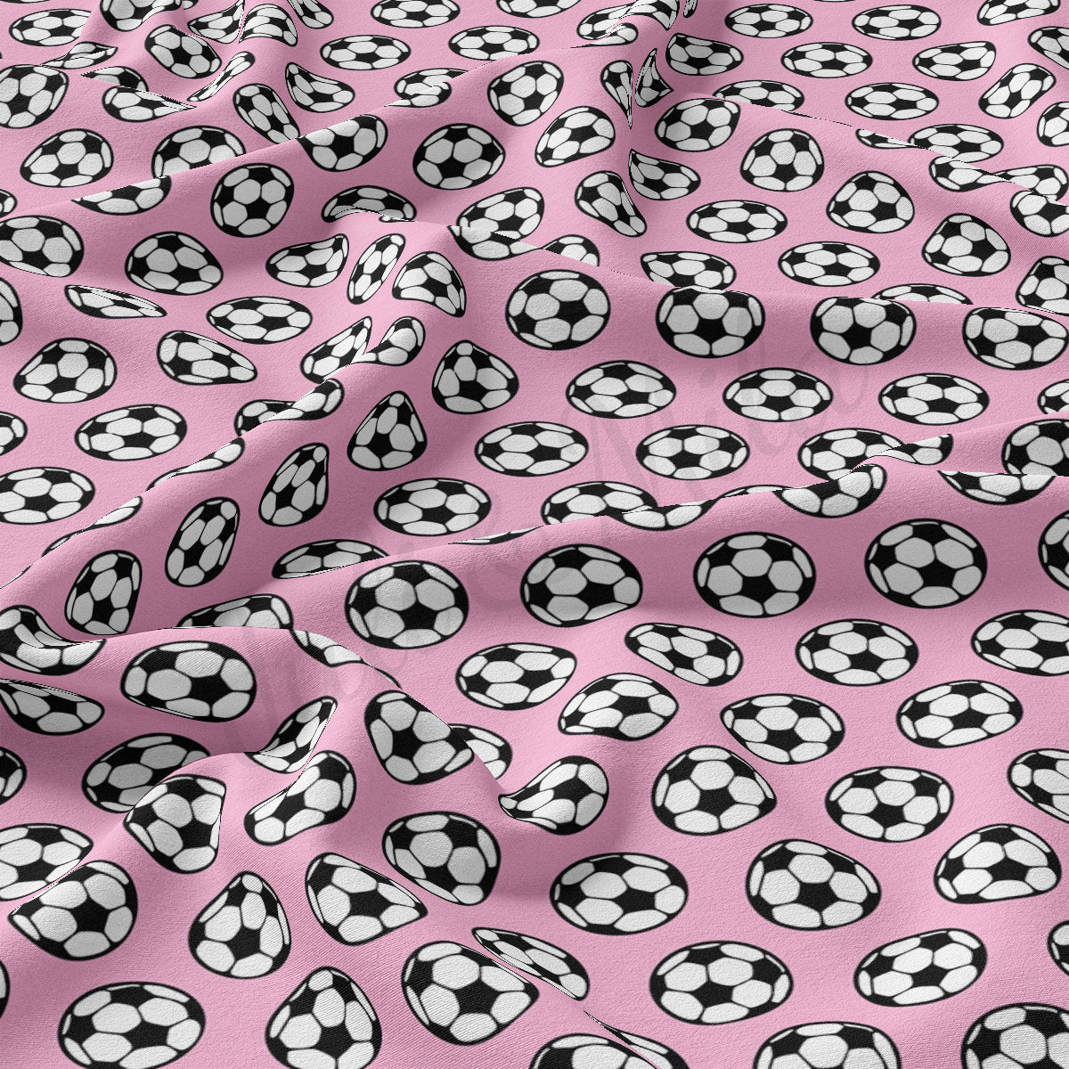 DBP Fabric Double Brushed Polyester DBP2465 Soccer