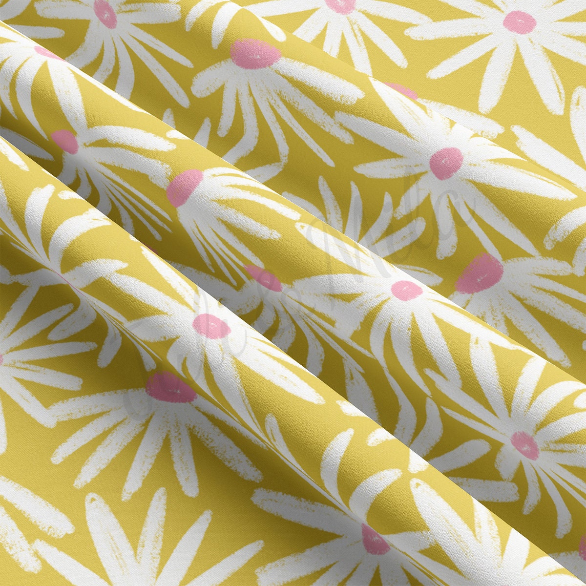 DBP Fabric Double Brushed Polyester DBP2475 Floral