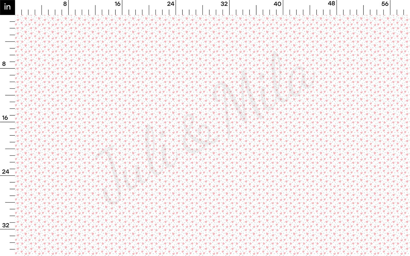 DBP Fabric Double Brushed Polyester DBP2478 Valentine's Day