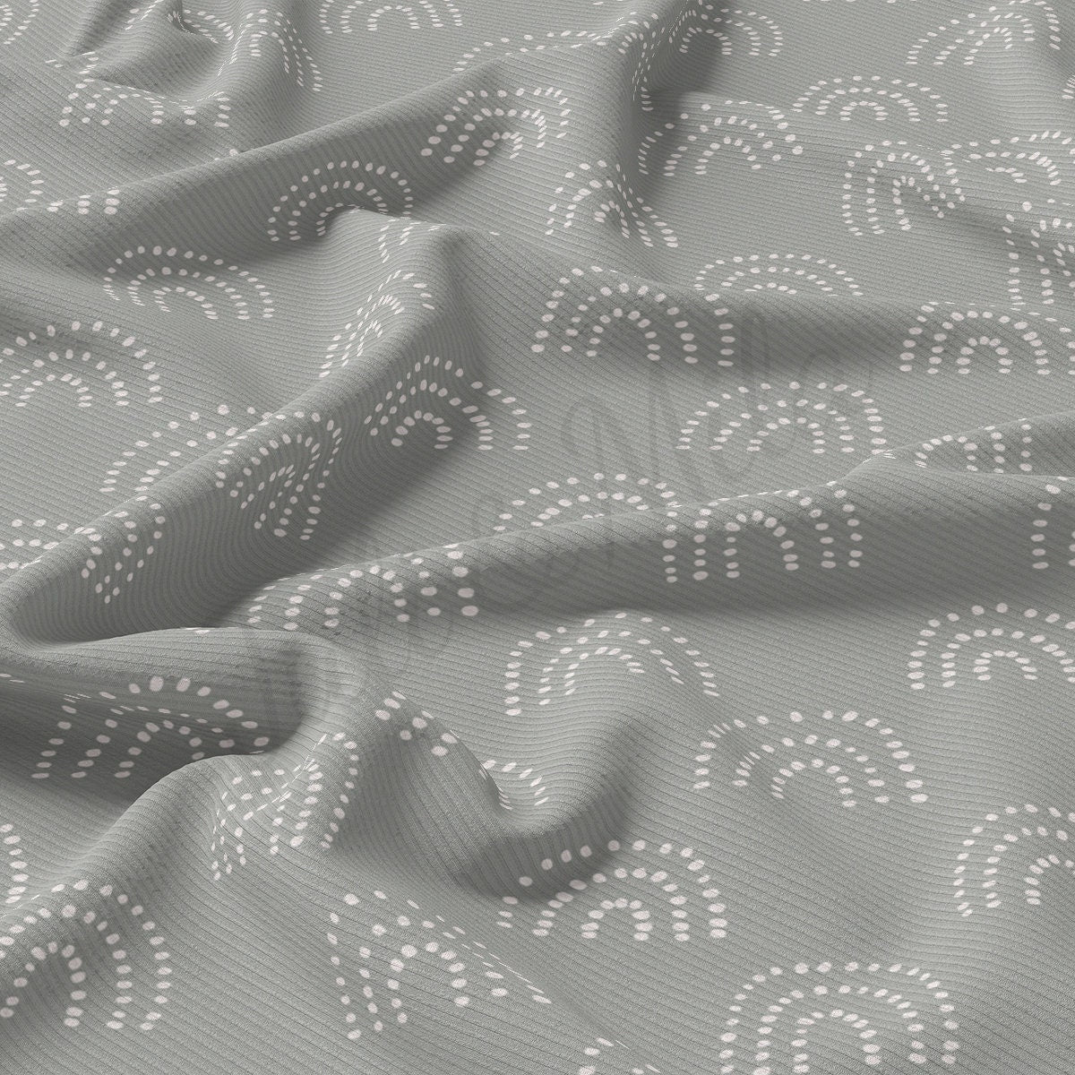 Rib Knit Fabric  RBK2420 Rainbow