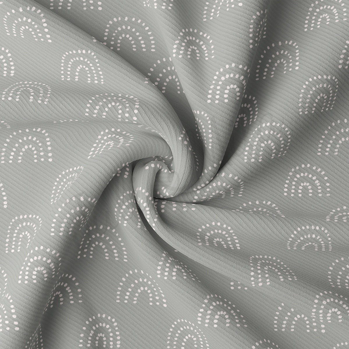 Rib Knit Fabric  RBK2420 Rainbow