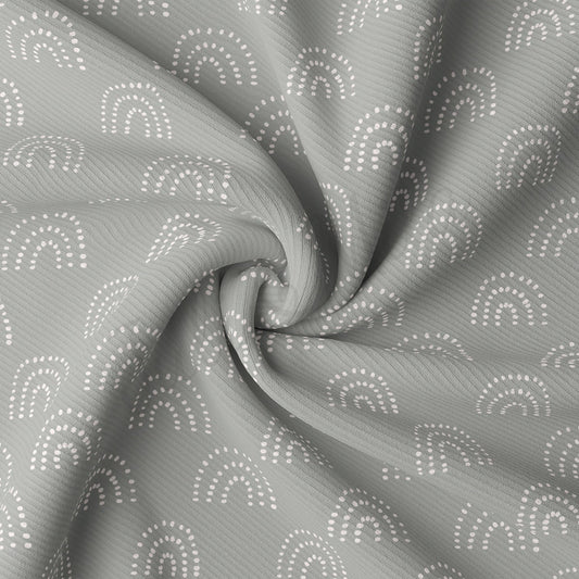 Rib Knit Fabric  RBK2420 Rainbow