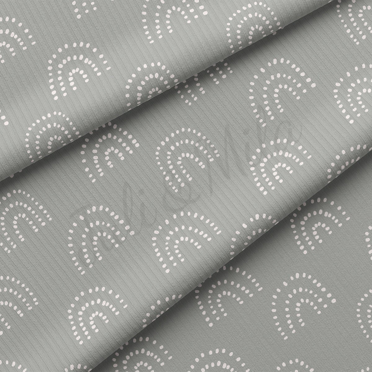 Rib Knit Fabric  RBK2420 Rainbow