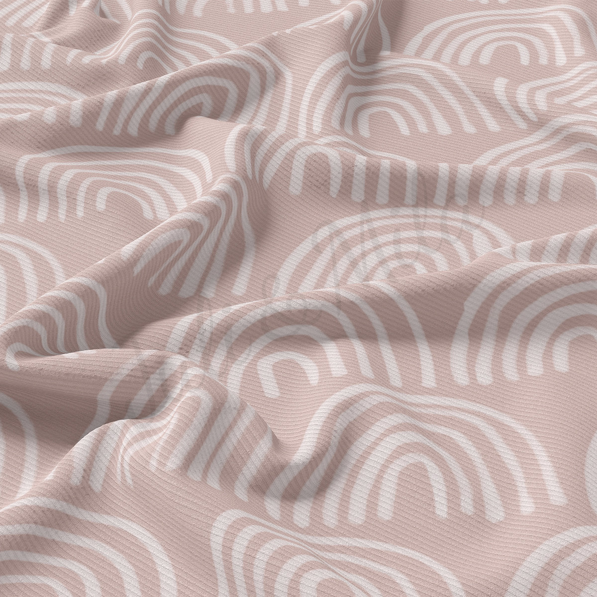 Rib Knit Fabric RBK2421 Rainbow