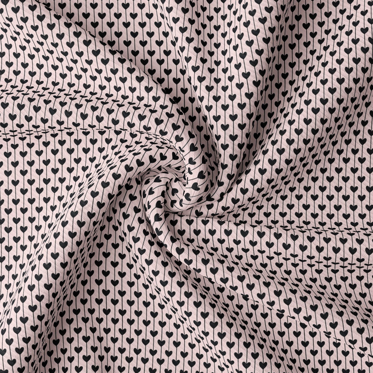 Rib Knit Fabric RBK2450 Valentine's Day