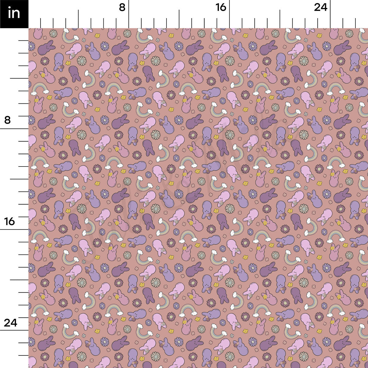 Rib Knit Fabric RBK2462 Easter
