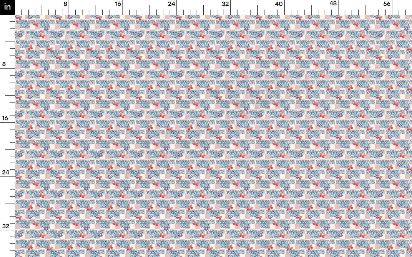 100% Cotton Fabric CTN2518 Mommy's Girl