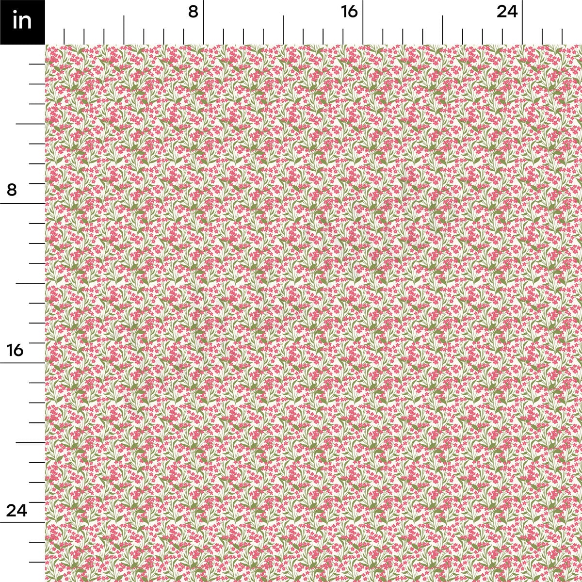 DBP Fabric Double Brushed Polyester DBP2487 Floral