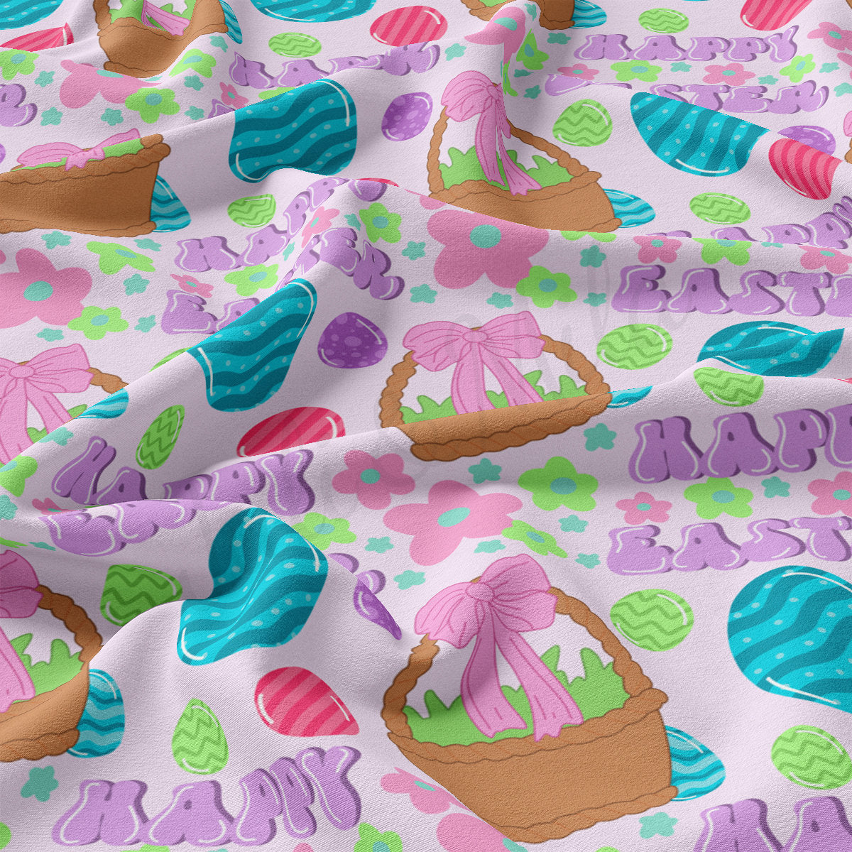 DBP Fabric Double Brushed Polyester DBP2500 Easter