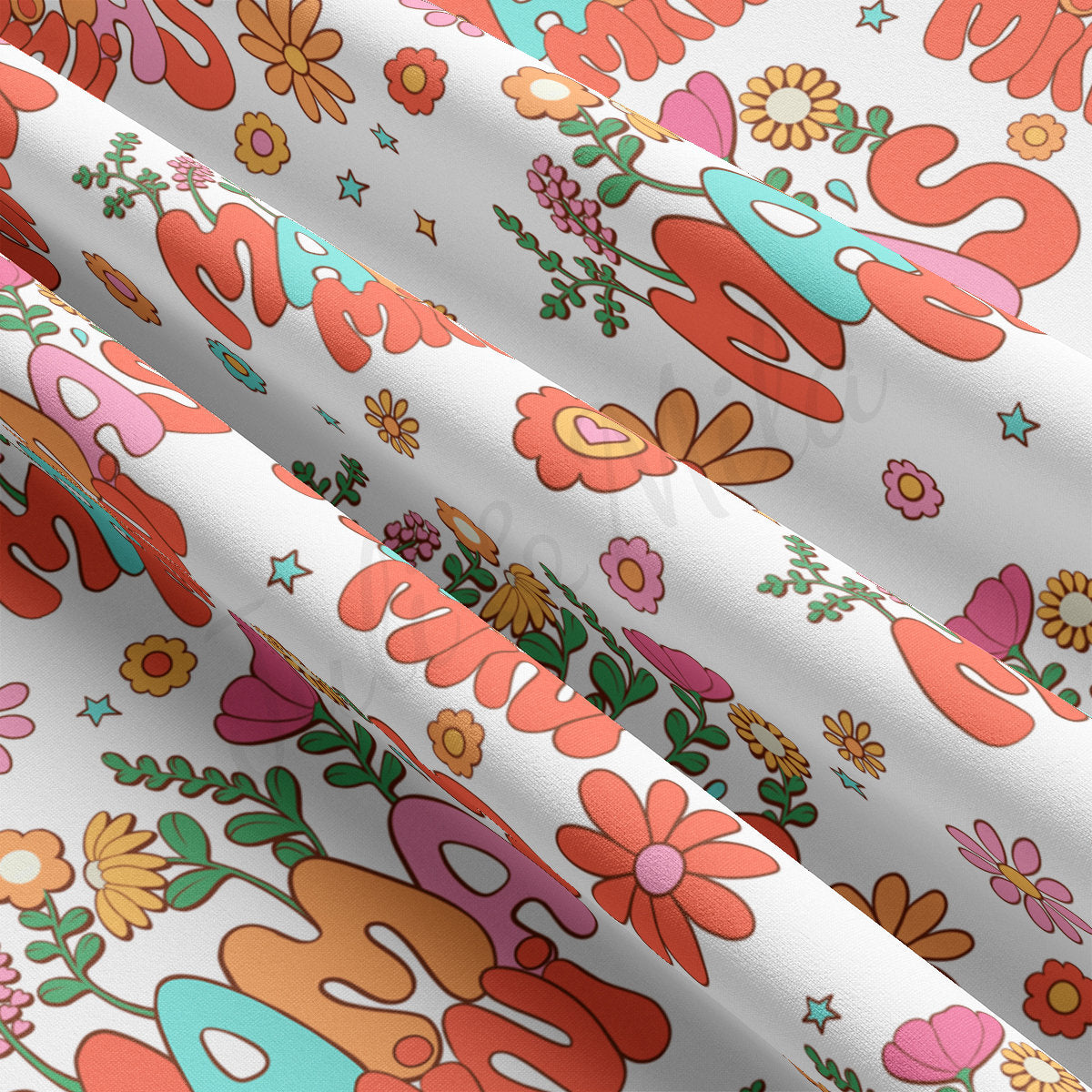 DBP Fabric Double Brushed Polyester DBP2520 Mama's Girl