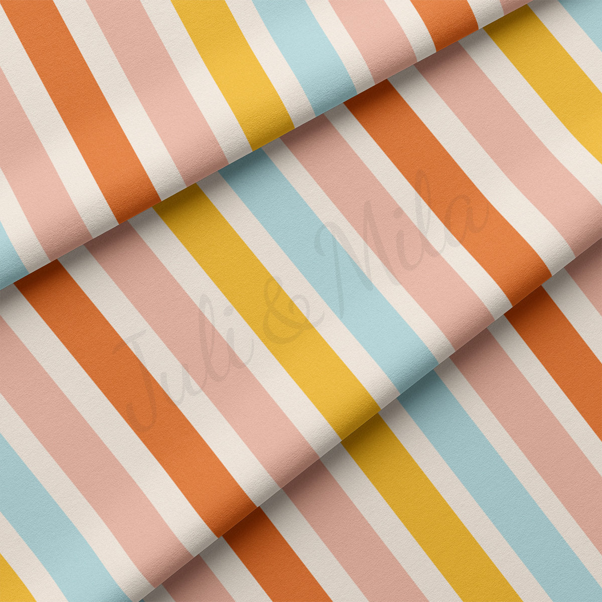 DBP Fabric Double Brushed Polyester DBP2524 Stripes