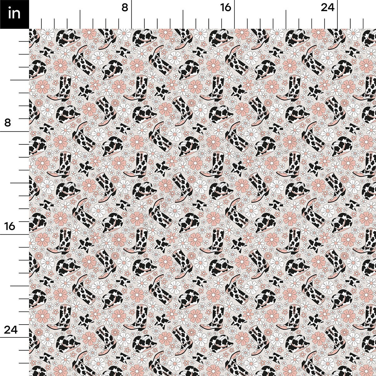 Bullet Fabric AA2602 Cow
