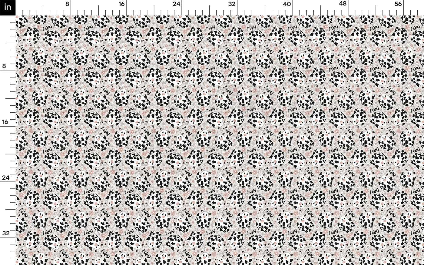 Bullet Fabric AA2603 Cow Halloween Cow