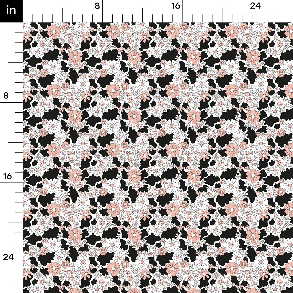 Bullet Fabric AA2607 Cow