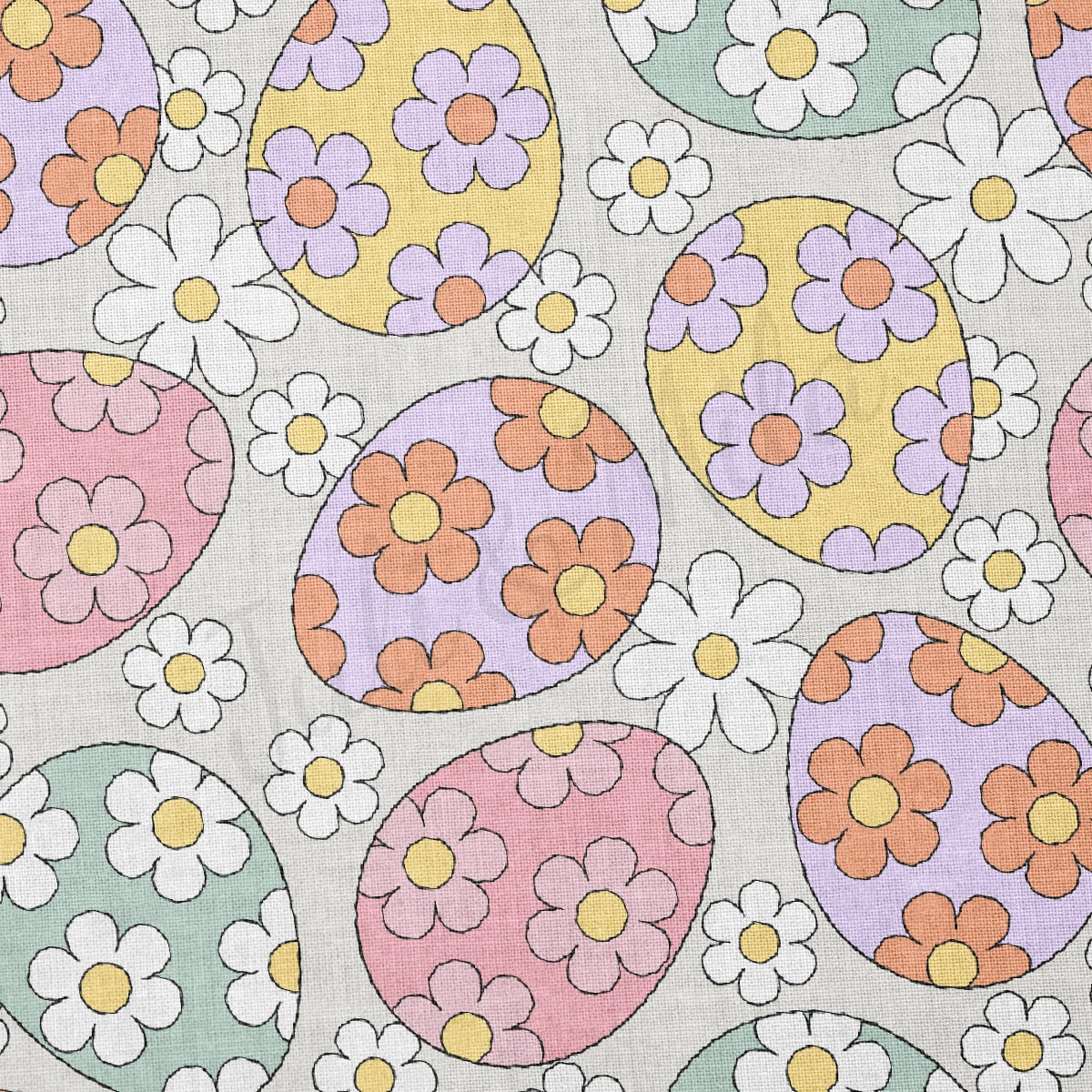 100% Cotton Fabric CTN2598 Easter