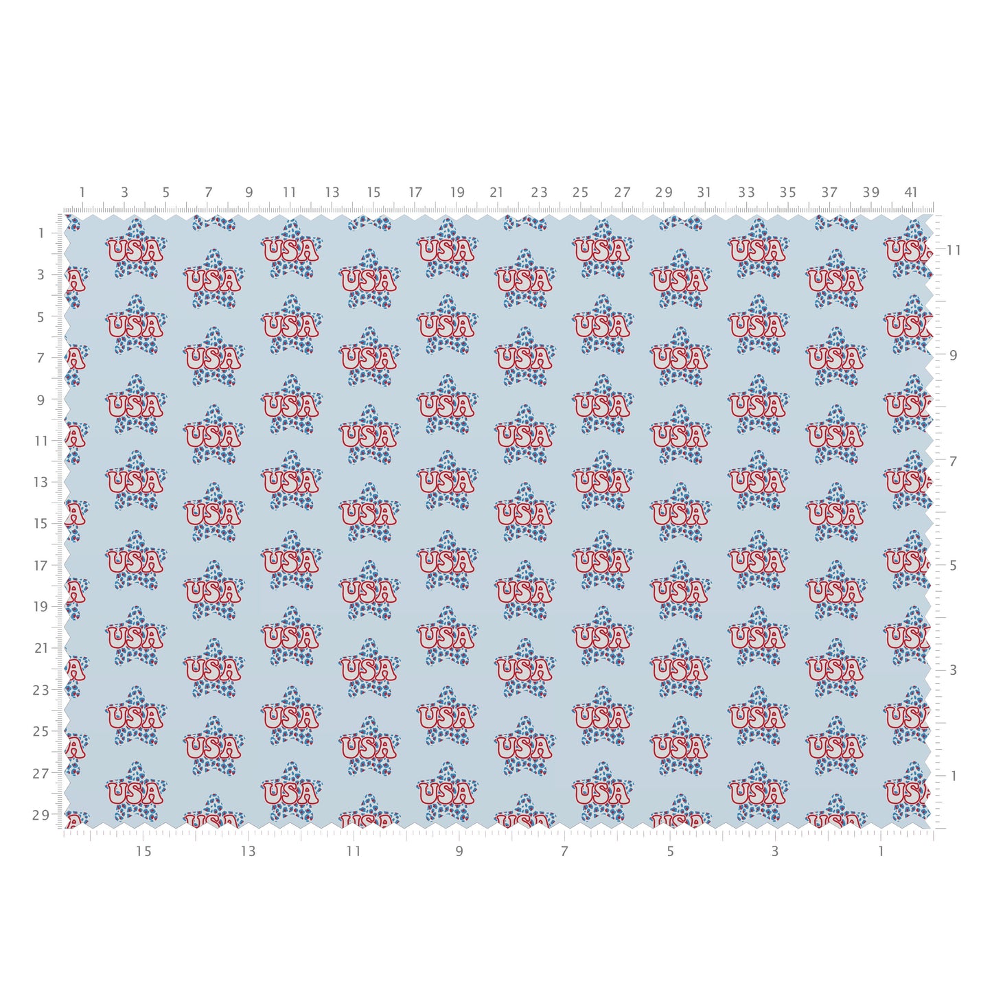 Bullet Fabric 4th of July Patriotic USA AA2581