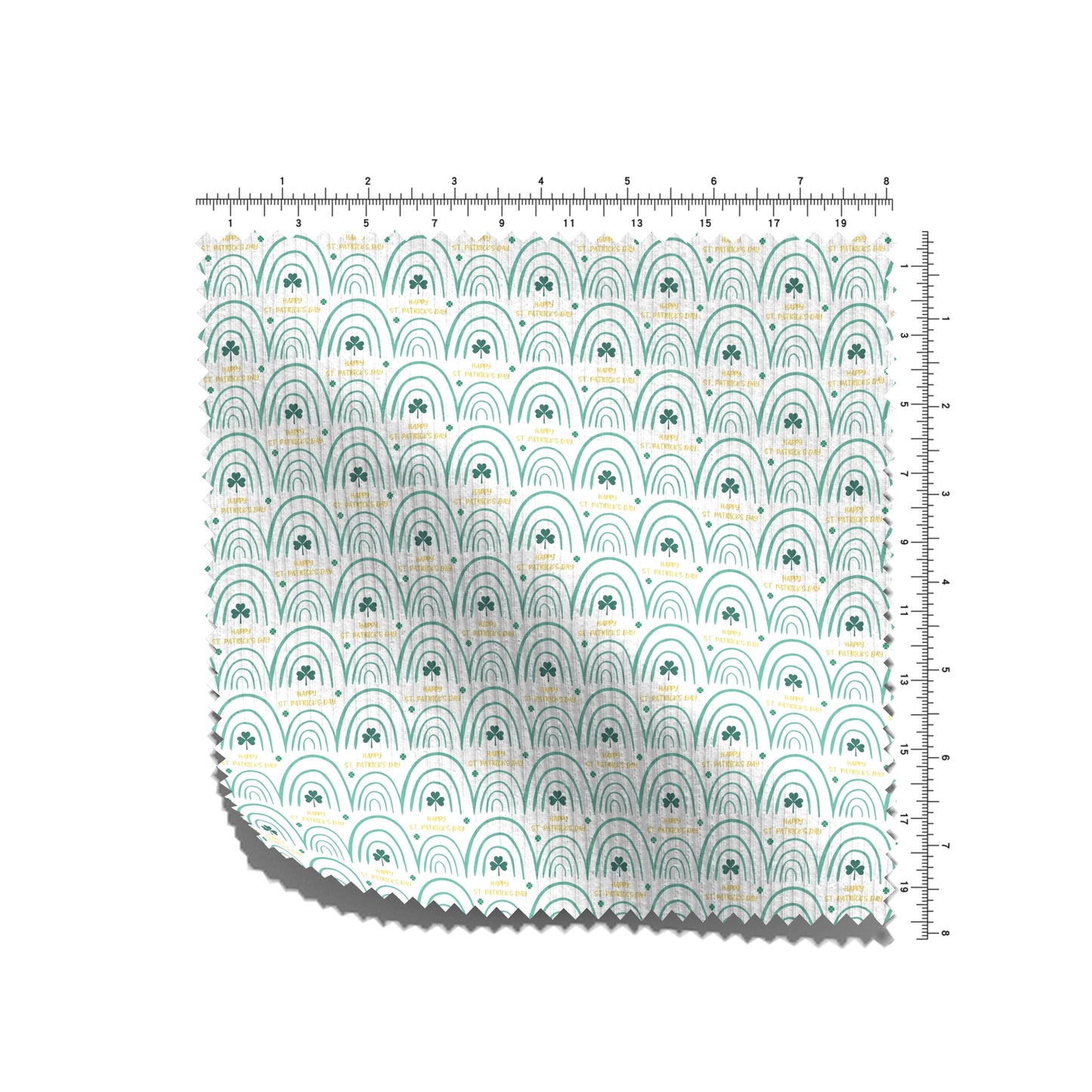 Rib Knit Fabric RBK2583 St. Patrick's Day