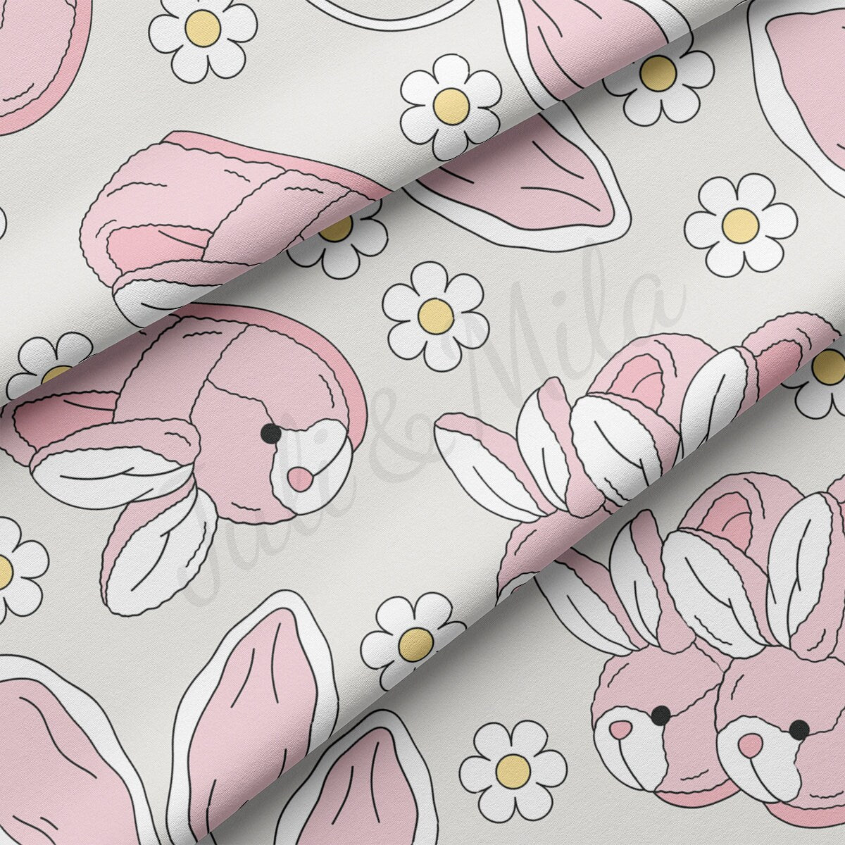 DBP Fabric Double Brushed Polyester DBP2599 Easter