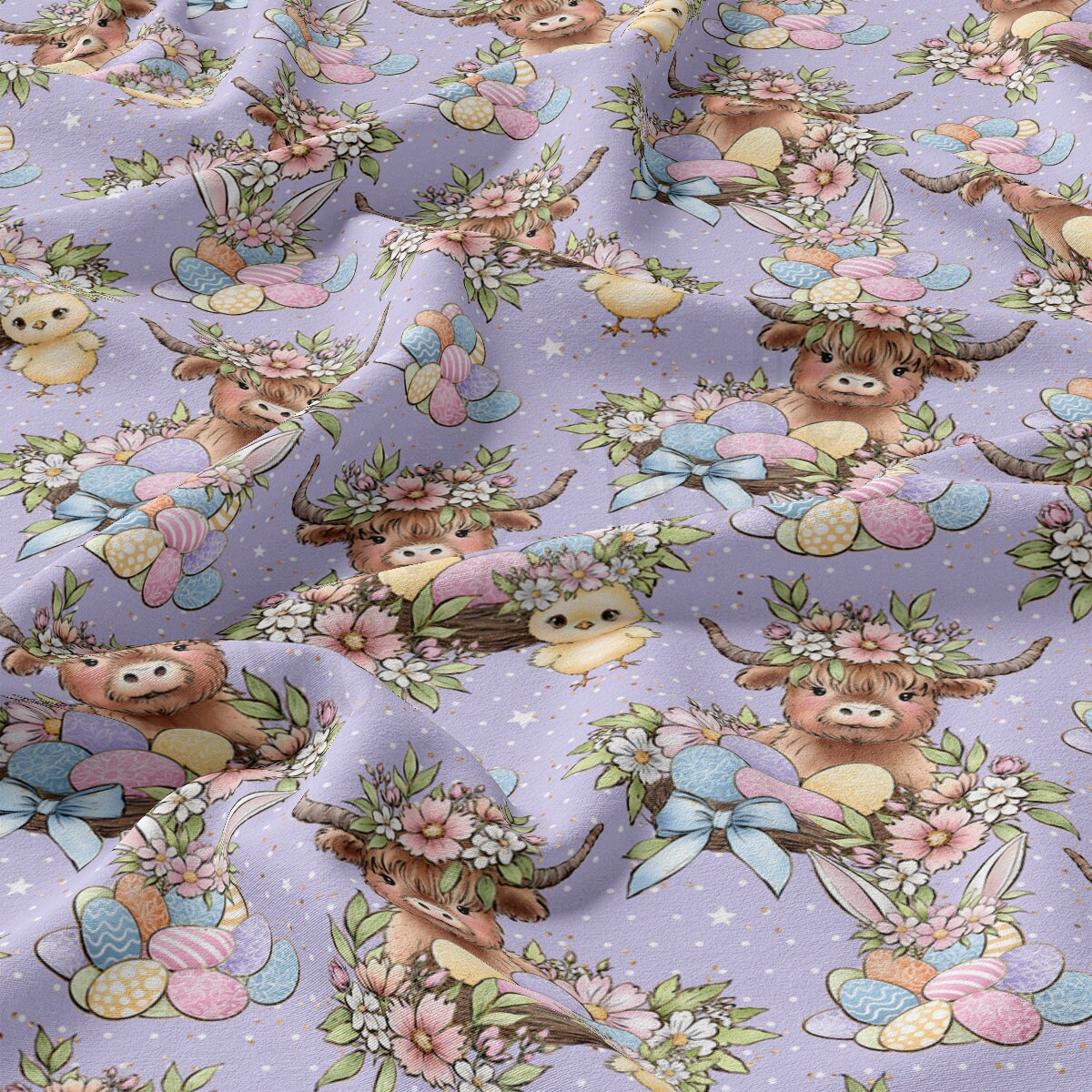 DBP Fabric Double Brushed Polyester DBP2627 Easter