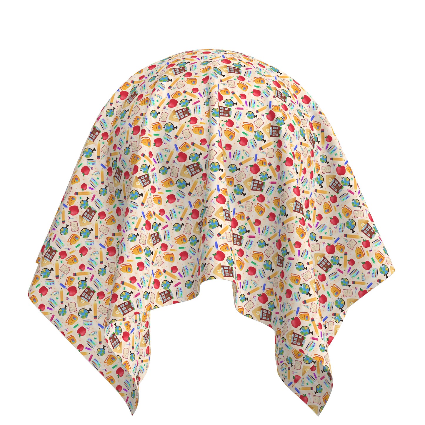 DBP Fabric Double Brushed Polyester DBP2652 Back to School