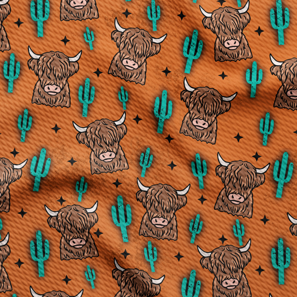 Bullet Fabric AA2568 Highland Cow