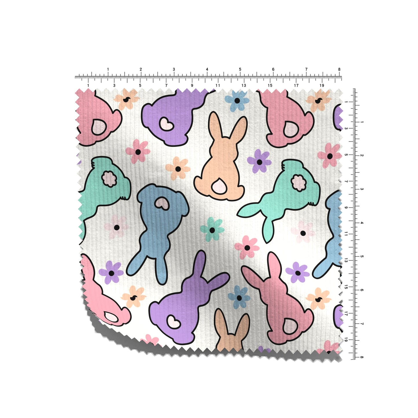 Rib Knit Fabric RBK2632 Easter