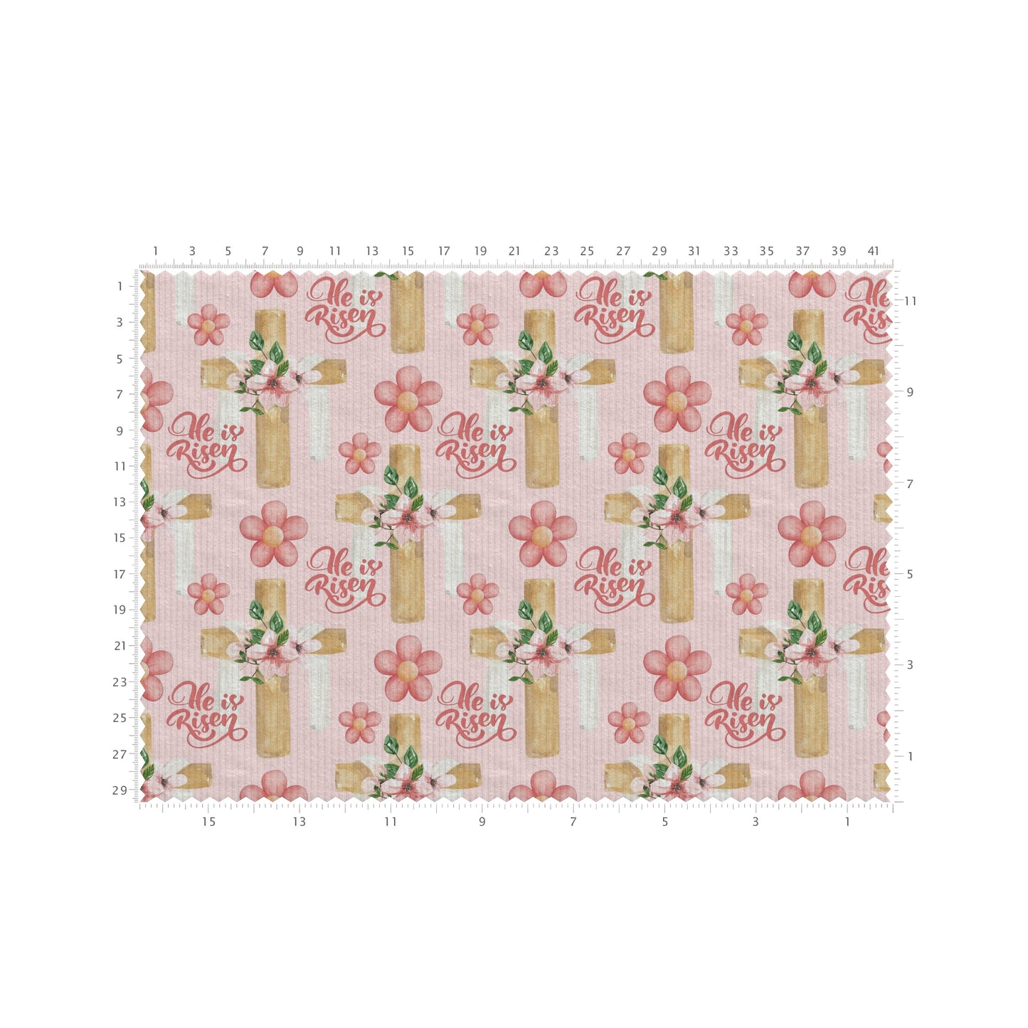 Rib Knit Fabric RBK2638 Easter