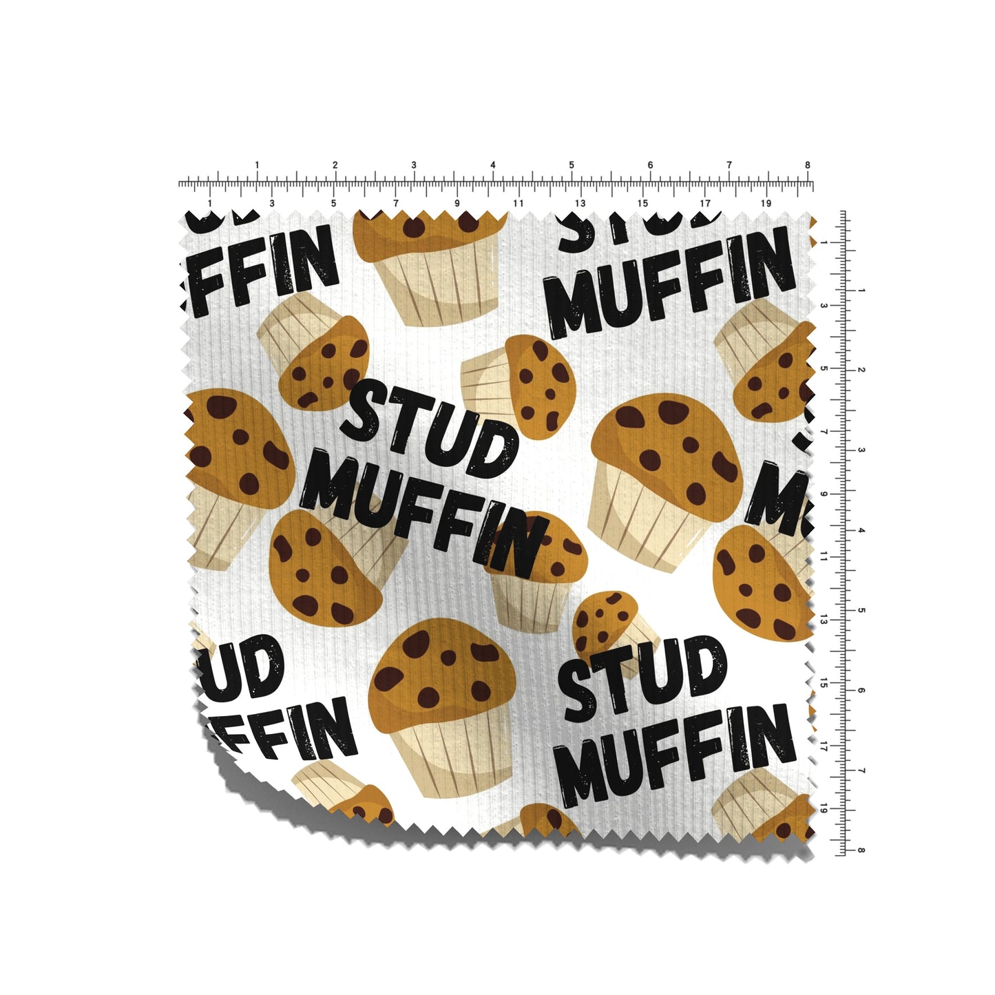 Rib Knit Fabric RBK2644 Stud Muffin